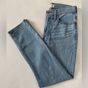 Madewell Midrise Perfect Vintage Jeans Straight Leg Light Wash Size 25